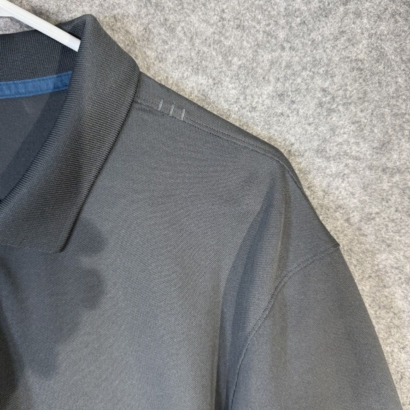 Lululemon Men's Evolution Short Sleeved Gray‎ Polo Size M - Picture 2 of 11
